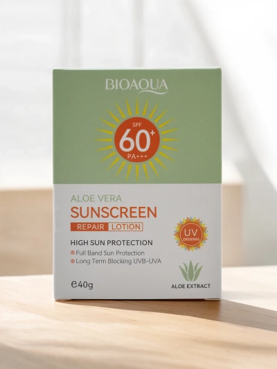 Bioaqua opaľovací krém s Aloe Vera 60 SPF 40g