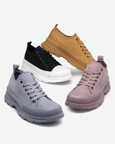 Čierne dámske športové tenisky Duami- Footwear