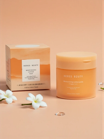 Bombažne blazinice za odstranjevanje ličil - vlažilne, proti staranju