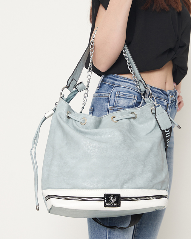 Modrá dámska kabelka - Doplnky