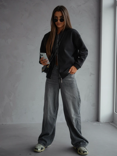 Royalfashion Bunda bomber na zips