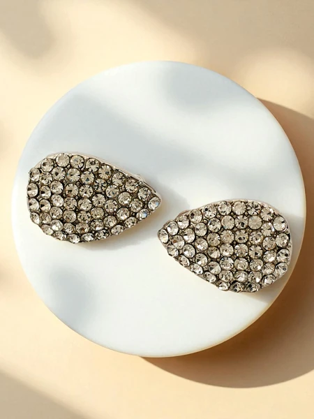 Royalfashion Dámske náušnice na klips s kubickým zirkónom