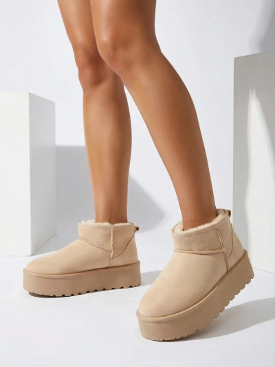 Royalfashion Dámske snehule na platforme a'la Dagodo