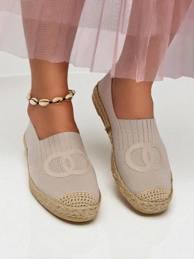 Aurelia Espadrile Royalfashion Bež – Nizki ženski natikači