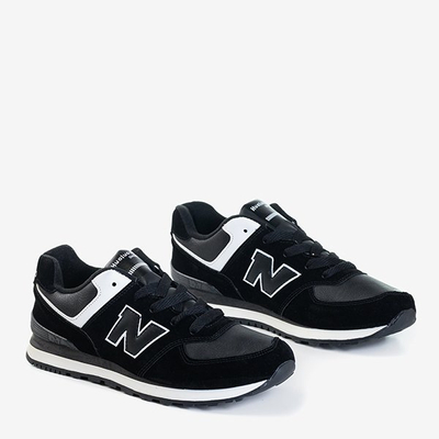 Černobílé pánské sportovní boty Kolda - Obuv 1