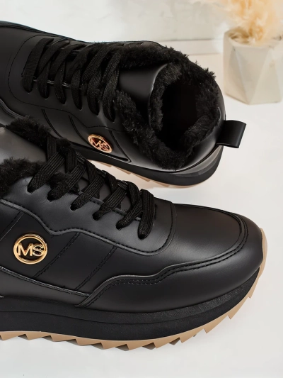 Royalfashion Zateplené dámske tenisky s kožušinou Casot