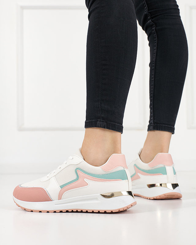 OUTLET Pastelovo ružová dámska športová obuv značky Delani - Footwear