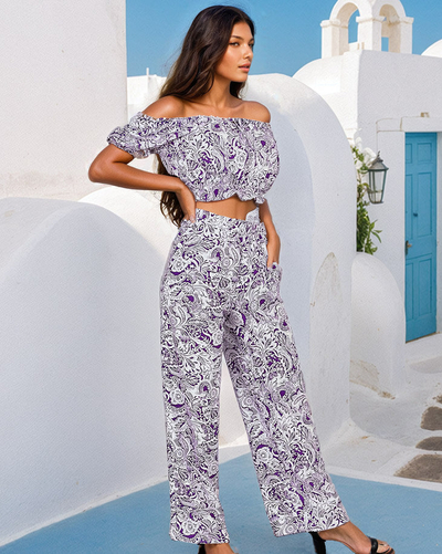 Royalfashion Dvojdielny dámsky set s potlačou
