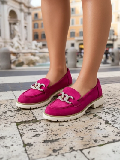Royalfashion Elegantné dámske mokasíny Bornello