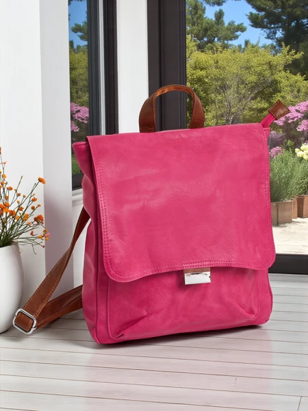 Royalfashion Ženski nahrbtnik iz eko usnja Klara