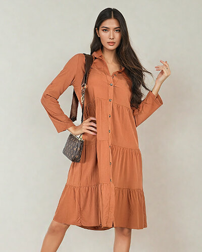 Royalfashion Dámske midi šaty