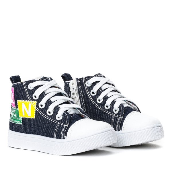 Dětské námořnické modré tenisky Diseey - Obuv