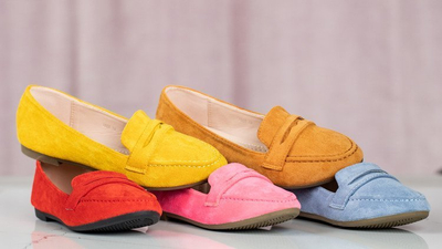 VÝPLET Ružové mokasíny s okrúhlou špičkou od Francisa - Topánky