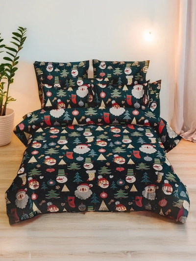 Royalfashion Božična posteljnina 160x200 komplet 3-DELNI