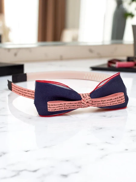 Royalfashion Detská čelenka s mašľou Sweetty