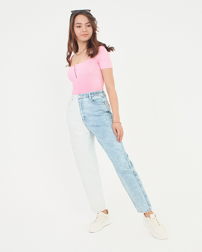 Blue jeans boyfriend jeans - Oblečenie