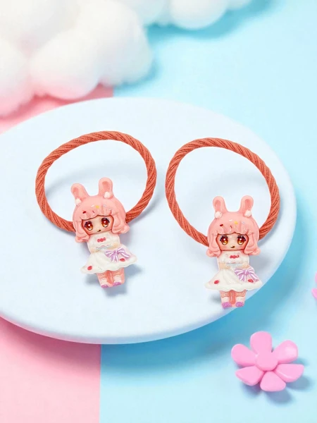 Bambina Rosetta gumičky do vlasov s motívom bábiky