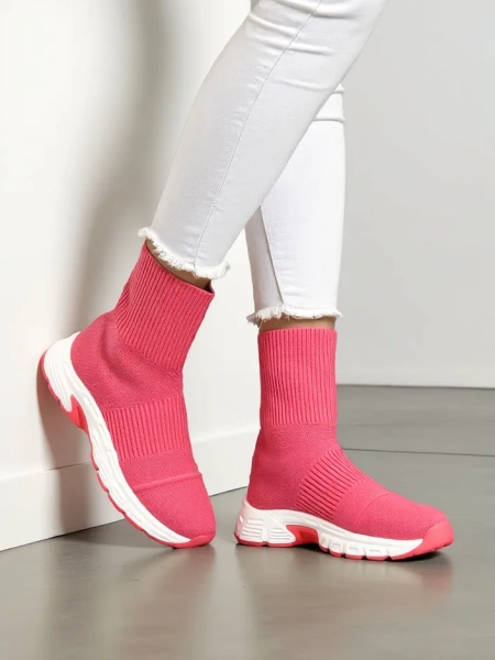 Royalfashion Dámske vysoké športové tenisky Leriot