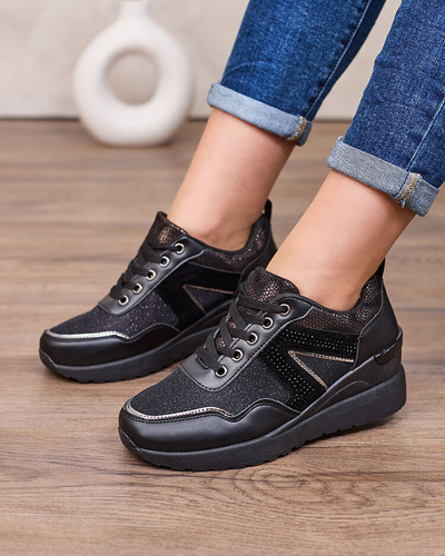 Royalfashion Dámske športové tenisky na platformovom podpätku Lacyrllia