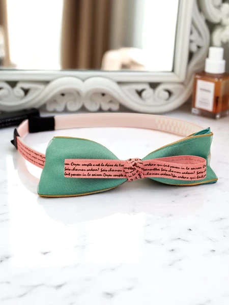 Royalfashion Detská čelenka s mašľou Sweetty