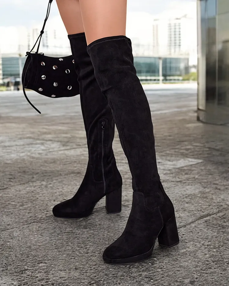 Royalfashion Dámske čižmy Ottole Stiletto