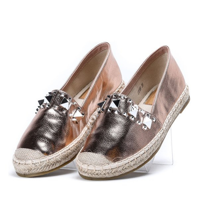 Espadrilles s růžovými cvočky Norah - Footwear 1