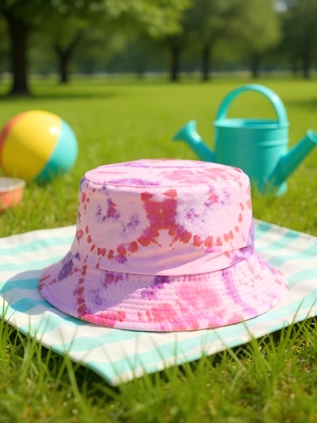 Royalfashion Detský klobúk Bucket Hat Color Splash Bucket