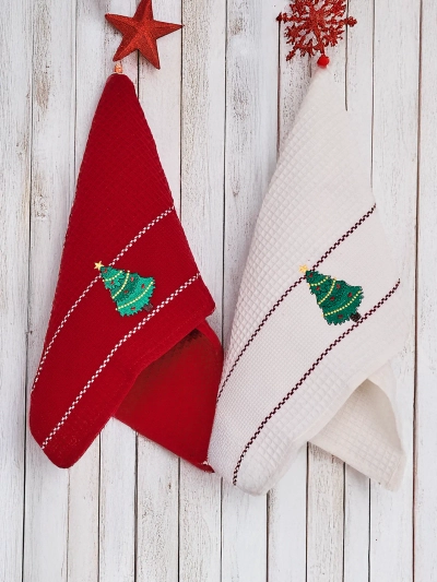 Royalfashion Holiday uterák sady Veselé Vianoce