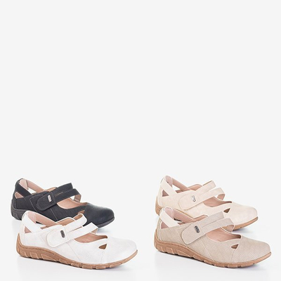 Dámske biele nízke topánky Perte - Obuv