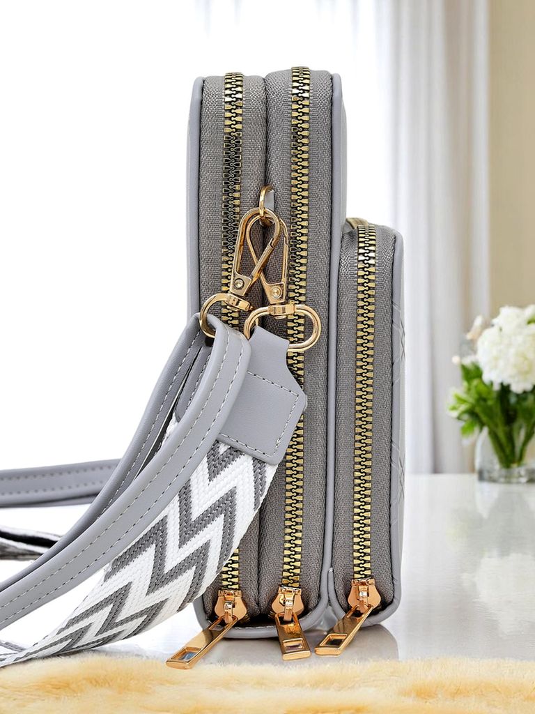 Royalfashion Multifunkčná kabelka-peňaženka na remienku Suite Mood