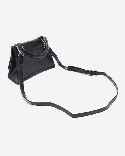 Čierna dámska mini taška s písmenom "B" - Doplnky