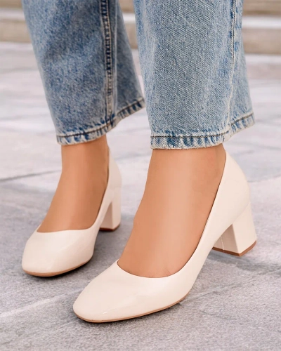 Royalfashion Dámske čižmy s nízkymi opätkami Penoi