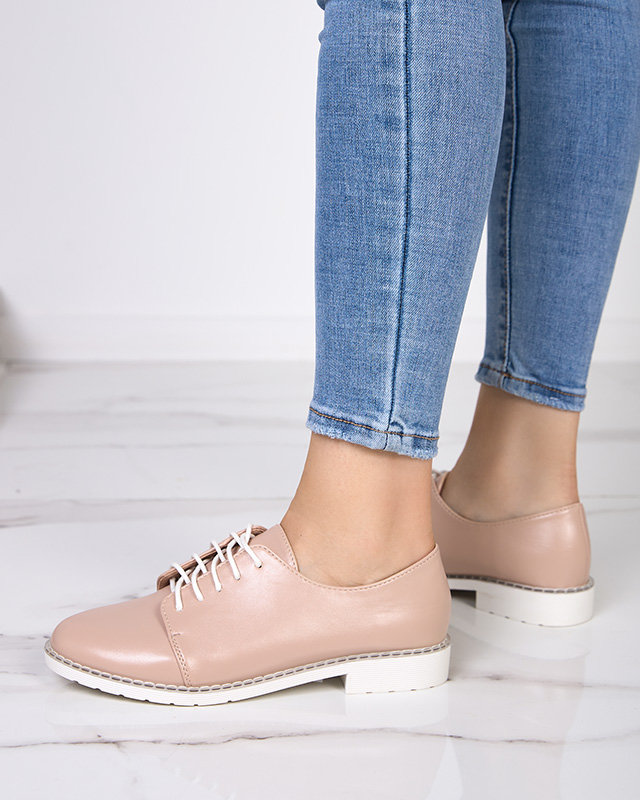 Béžové dámske topánky Uwem- Footwear