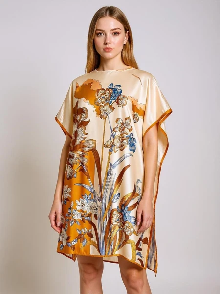 Obleka Pareo Callista Royalfashion – Večbarvna Eleganca za Poletje