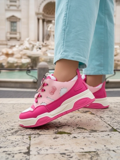 Royalfashion dámske športové tenisky na hrubších podrážkach Velocity