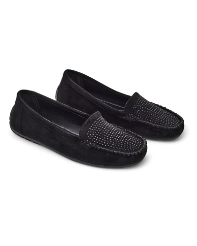 Royalfashion Dámske mokasíny s kamienkami Ezuess