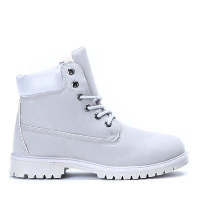 Ocieplane trapery w kolorze szarym Rimma - Obuwie