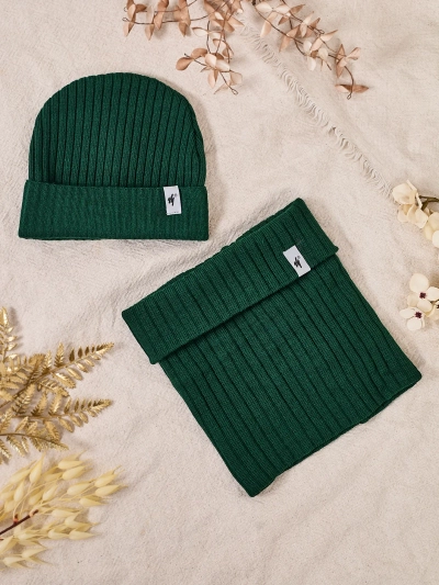 Royalfashion Zimný set univerzálny - čiapka s golierom
