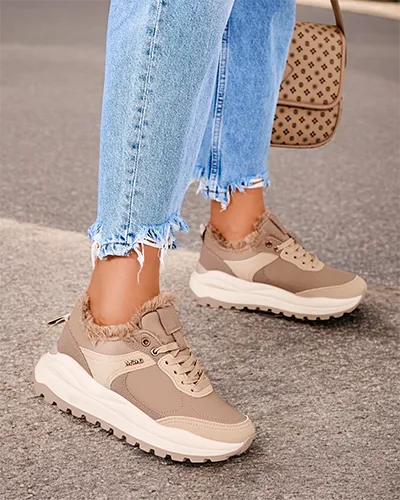 Royalfashion Dámske zateplené tenisky Zoru