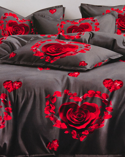 Royalfashion Vzorované obliečky 200X220 sada 4 dielov