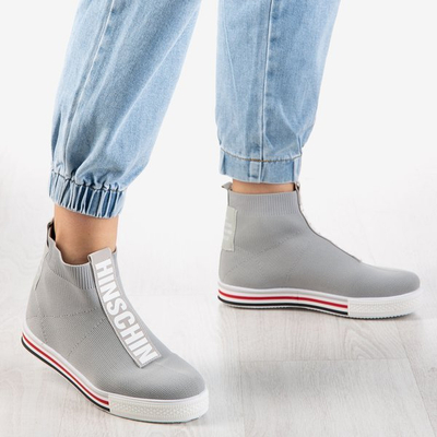 Dámská šedá sportovní obuv - Obuv 1