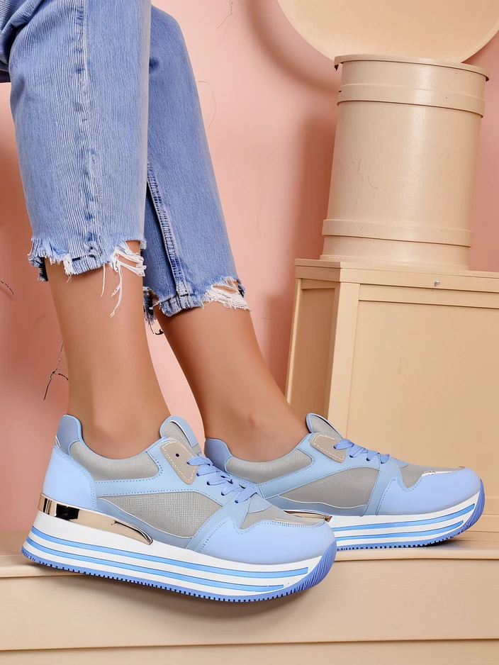 Royalfashion Dámske platformové športové tenisky Erixo