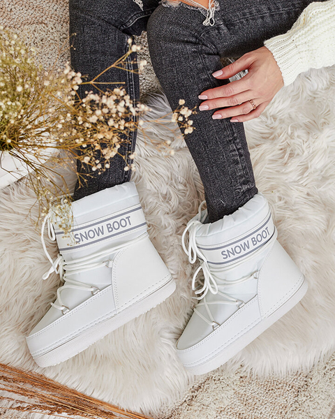 Royalfashion Dámske snehové čižmy s lemom Soblesia