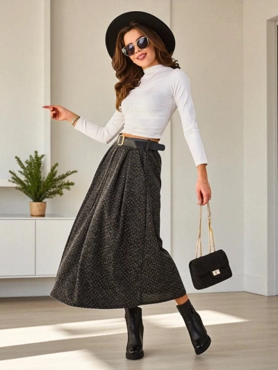 Dámska midi sukňa Royalfashion