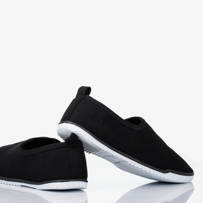 Dámské slip-on tenisky Black Maywood - Obuv 1