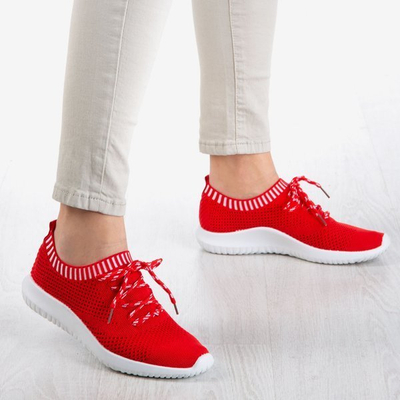 Sethe červené dámské sportovní boty - obuv 1