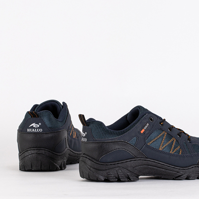 Pánska trekingová obuv Louhari tmavomodrá - Obuv