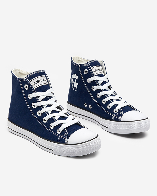 Dámske tmavomodré tenisky Garet - Obuv