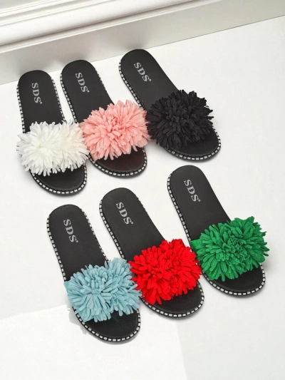 Royalfashion Ženski natikači s ploskim podplatom Flora Blide