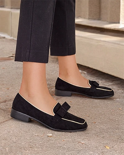 Dámske topánky Royalfashion s mašľou Refenni